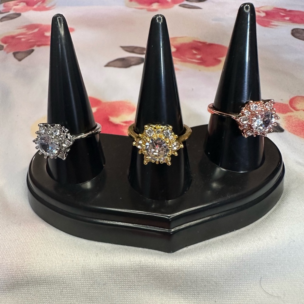 Snowflake Shape Ring - each sold separately - Picture 1 of 8